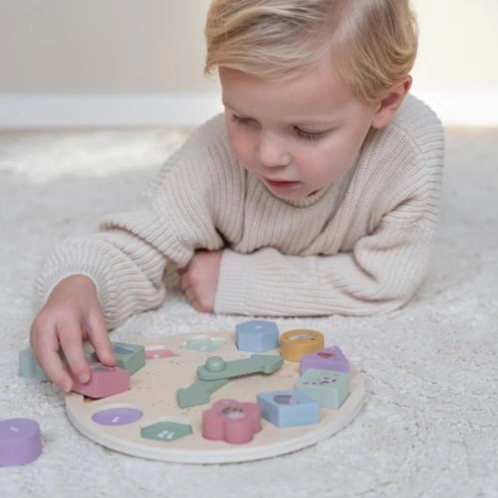 Puzzle Horloge - Petite Ferme