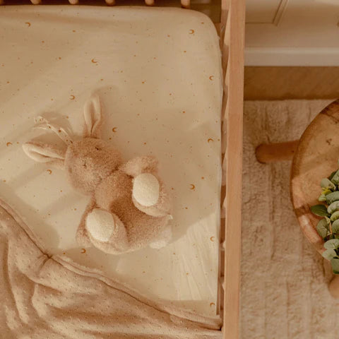 Peluche Lapin Son et Lumière - Beige - Bébé Lapin