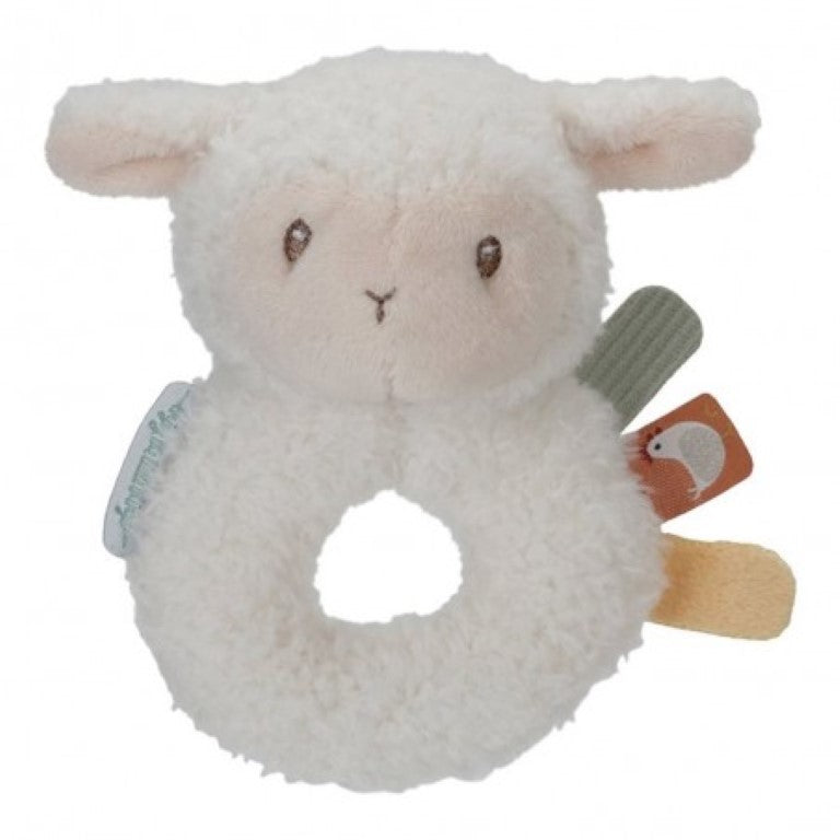 Hochet doux en forme de mouton de la petite ferme