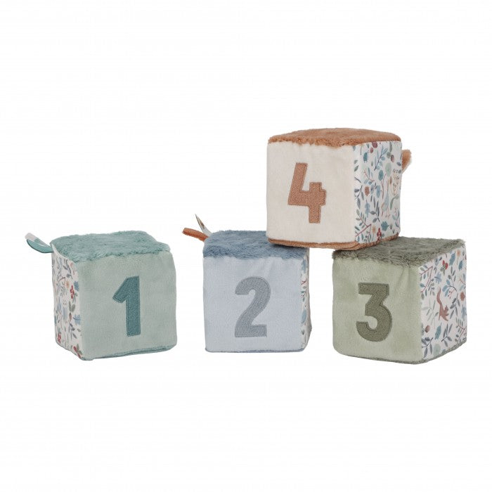 Cute Activity Cubes - Set of 4 - Forest Friends