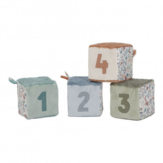 Cute Activity Cubes - Set of 4 - Forest Friends