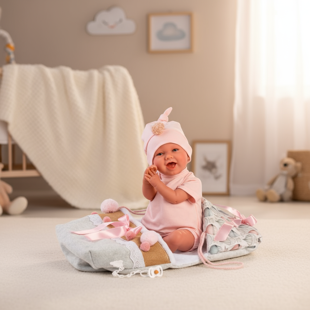 Smiling Mimi with 42cm Balloon Bag