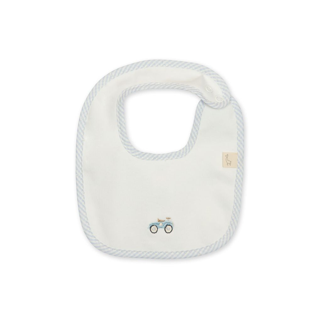Babete de Bebé com Molde Nursery Ivory & Blue