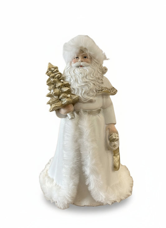 Santa Claus with Pine Tree | 23 cm