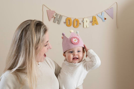 Pink Birthday Crown