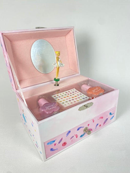 Music Box with Makeup Set