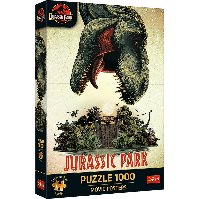 1000 Pcs Jigsaw Puzzle - Jurassic Park