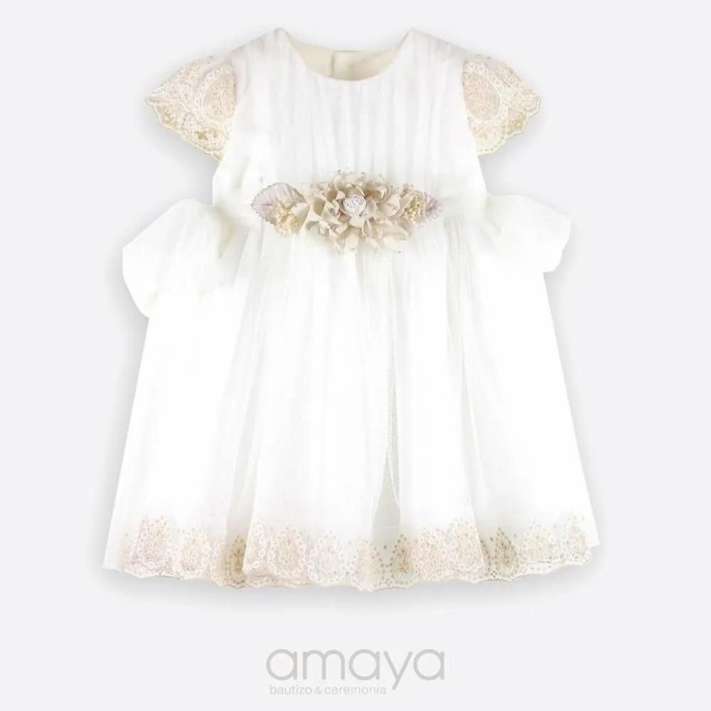 Robe Amaya - tulle blanc