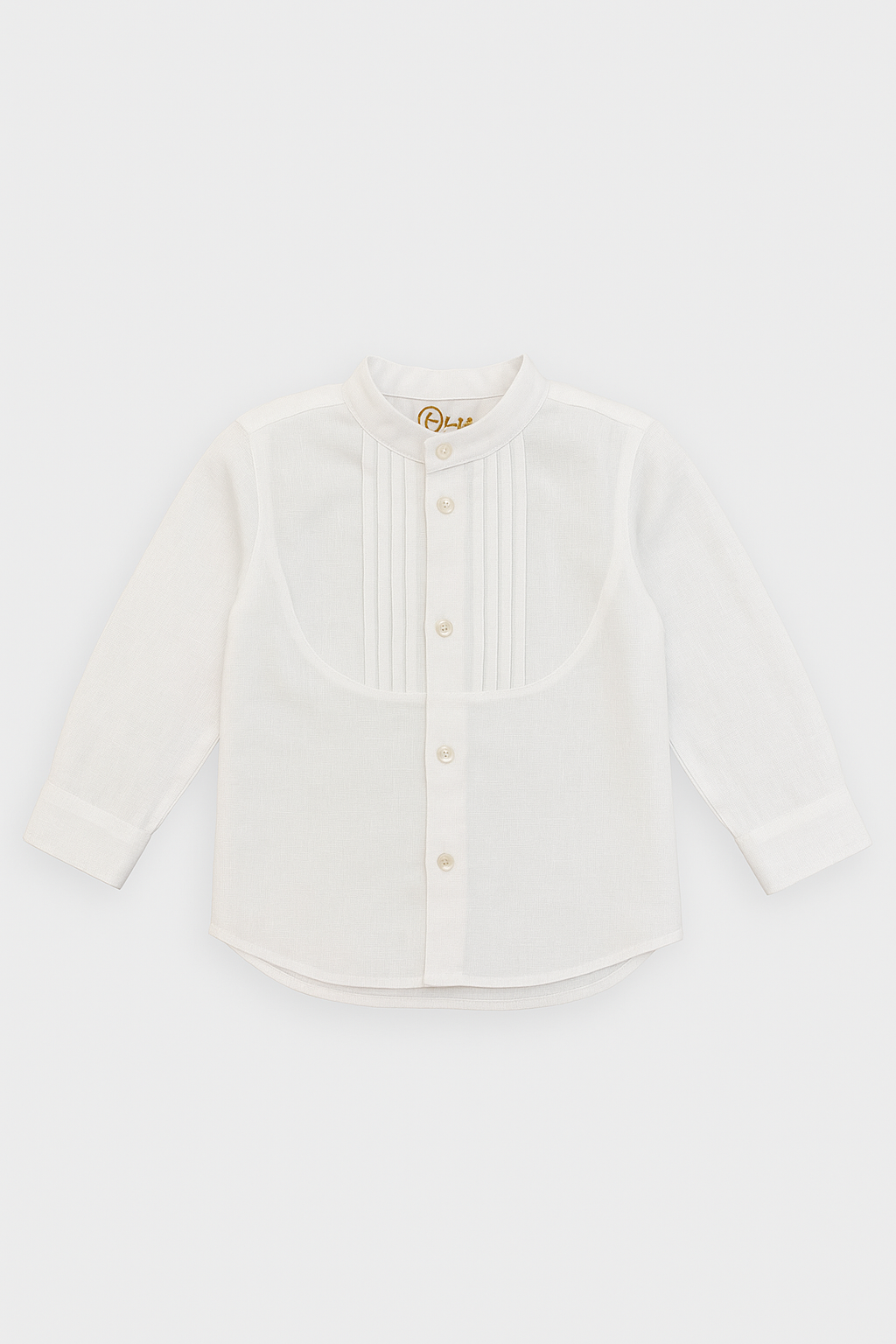 Camisa HG c/"babeiro" em pregas