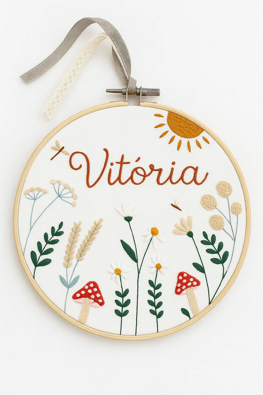Embroidery Frame with name