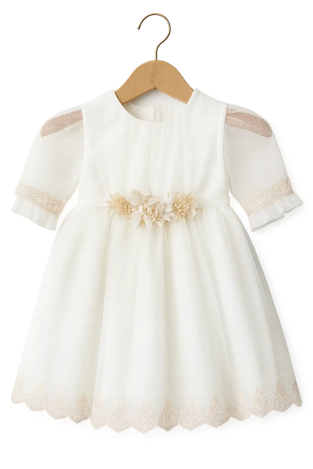 Robe Amaya avec manches en tulle