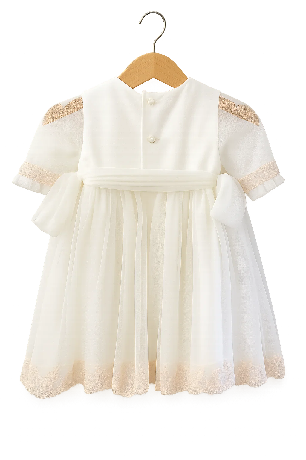 Robe Amaya avec manches en tulle