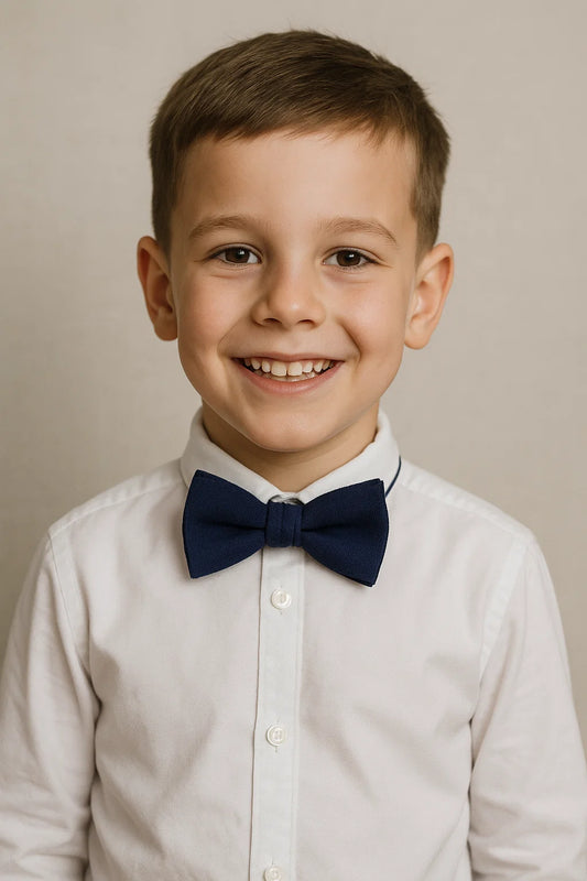 CUVICO bow tie in navy blue (rus18 mar)