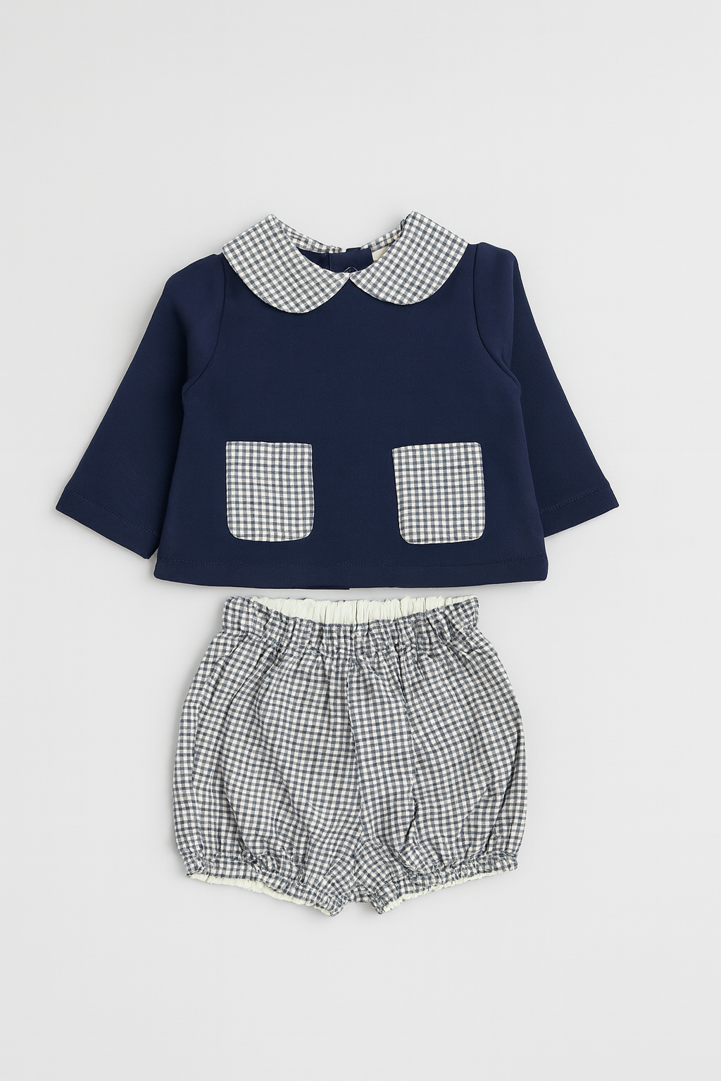 Ensemble homme bleu chemise M. + short