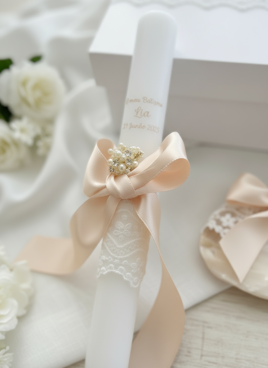 Baptism Kit - Lace with Hoop