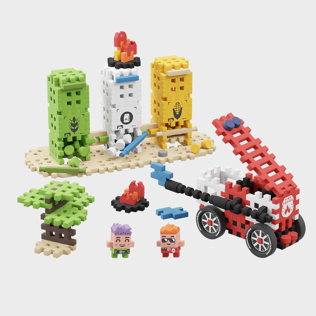 MINI WAFFLE City firefighting operation 148