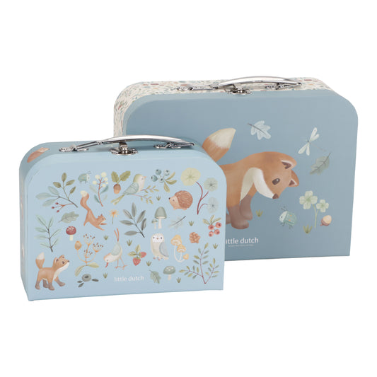 Blue Luggage Set