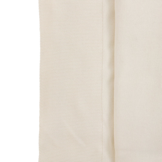 Couverture tricotée K011 ivoire