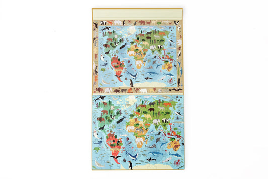 Magnetic Puzzle + Game: The World