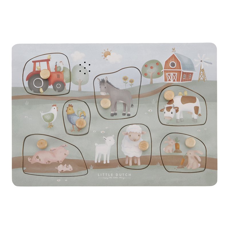 Puzzle Sonoro - Little Farm | Little Dutch