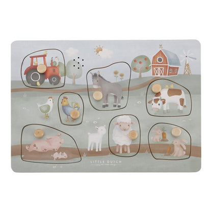 Puzzle Sonoro - Little Farm | Little Dutch