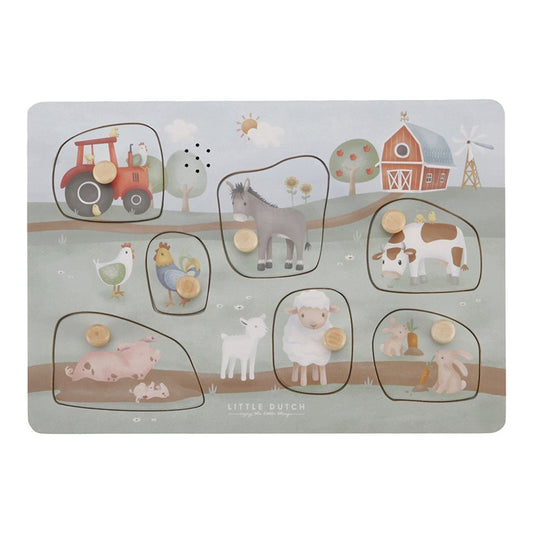 Puzzle Sonoro - Little Farm | Little Dutch