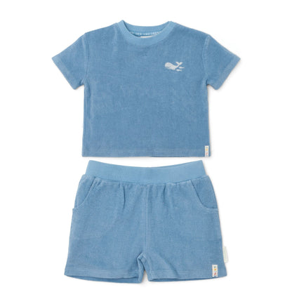 T-shirt et short | Ocean Sea Life Ocean Blue