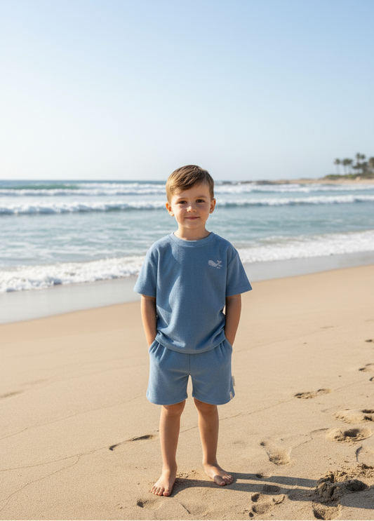 T-shirt e calção| Ocean Sea Life Ocean Blue