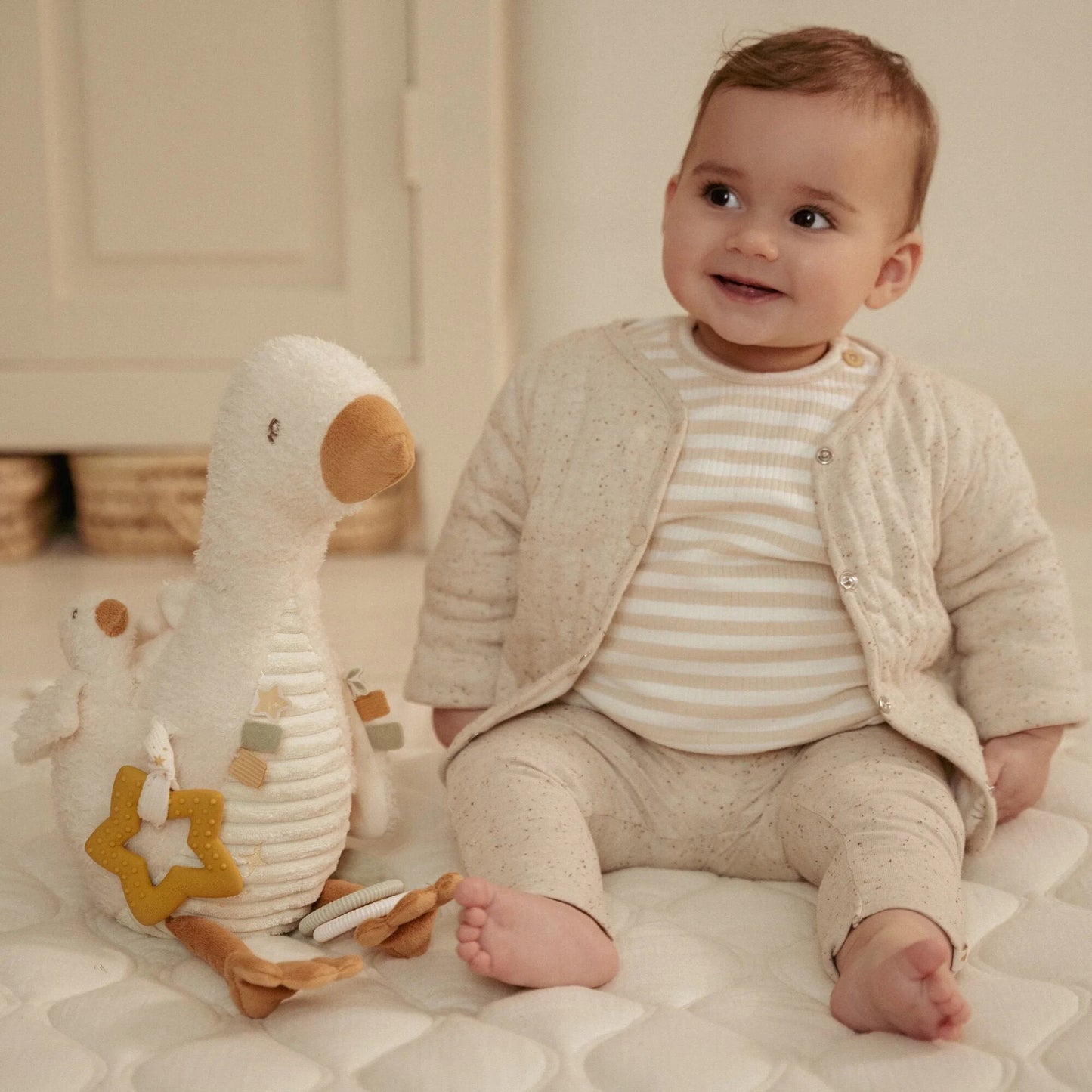 Little Dutch Peluche de atividades Little Goose