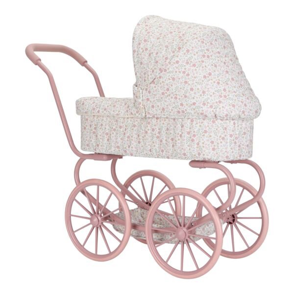 Carrinho de Bonecas Retrô - Soft Flowers | Little Dutch