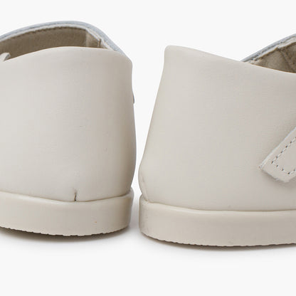 Sapatos de Menina em Pele com Fivela - Porcelana | imagem 6