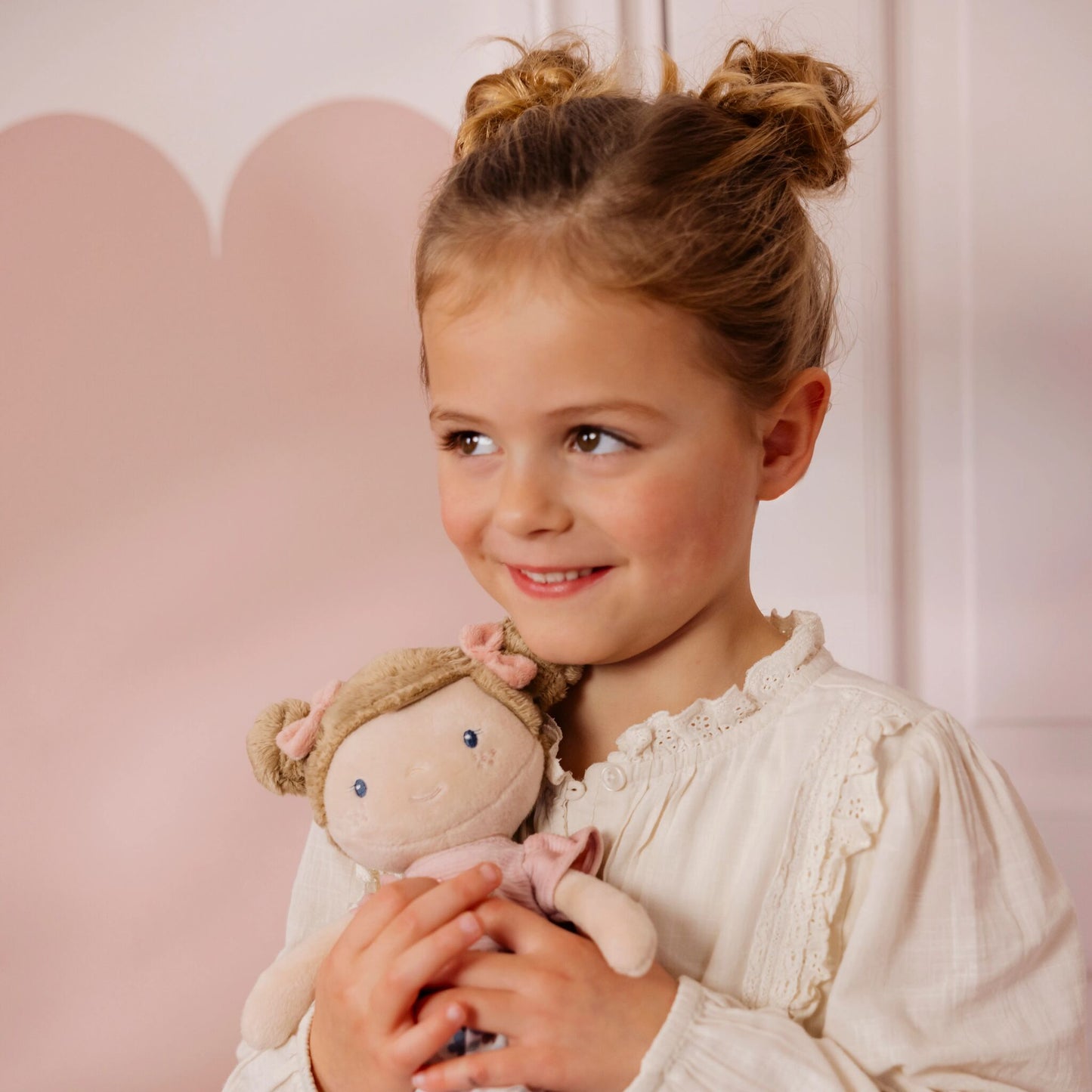 Little Dutch Boneca de pano Rosa 35 cm