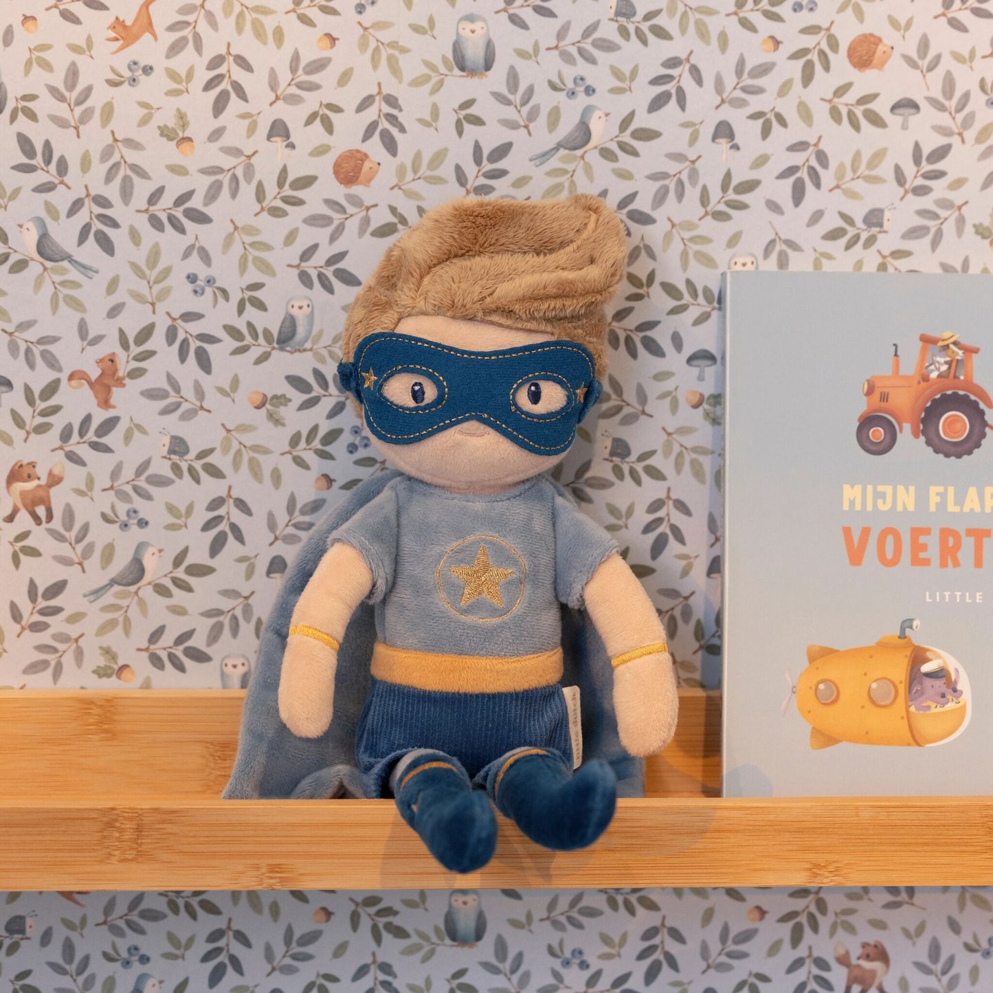 Little Dutch Boneco de pano Super-Herói Jim 35 cm