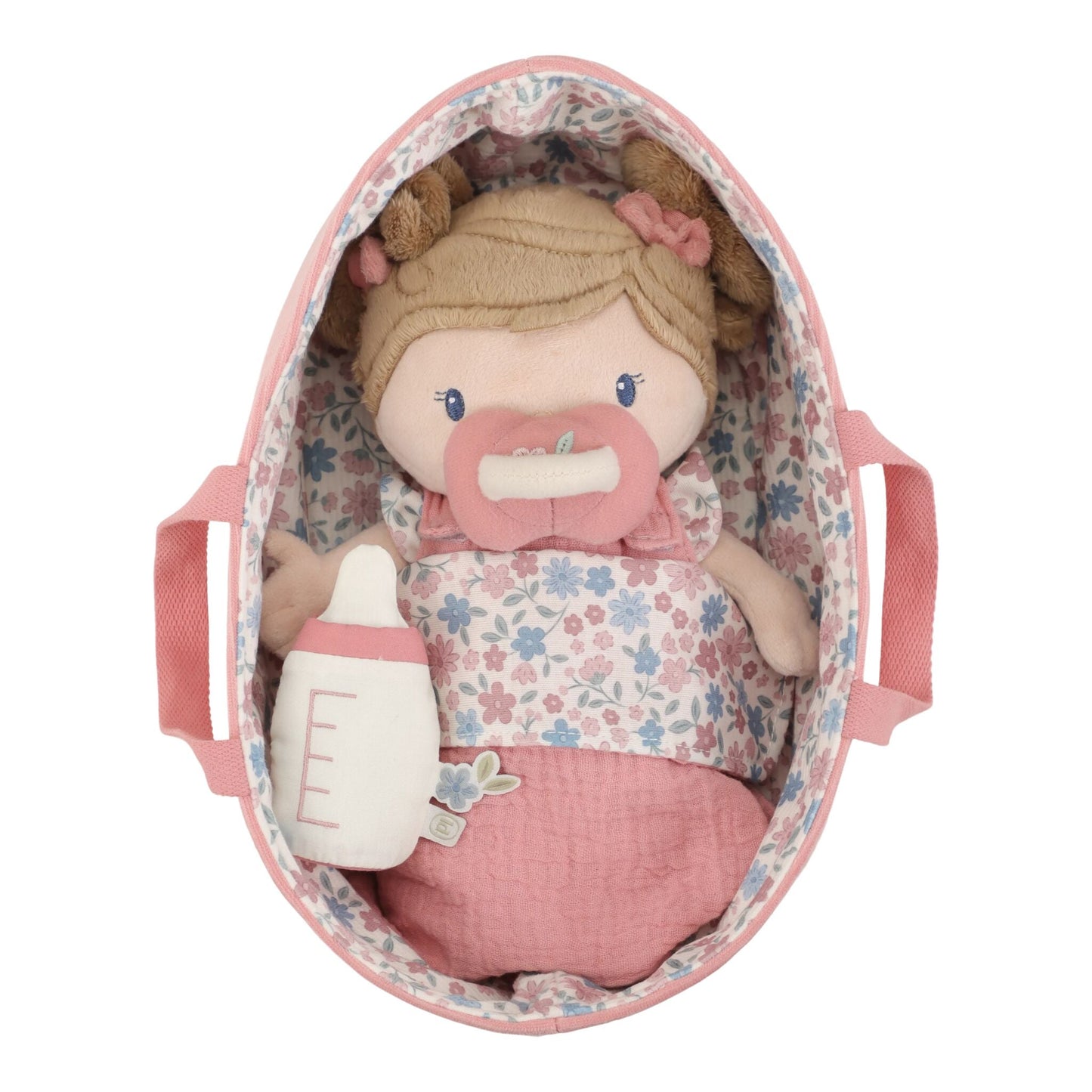 Little Dutch Boneca bebé com alcofa Rosa