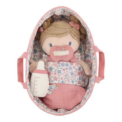 Little Dutch Boneca bebé com alcofa Rosa