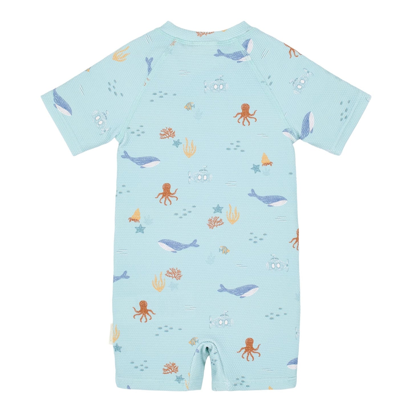 Fato de banho de manga curta Ocean Friends - Little Dutch
