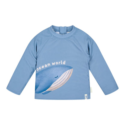 Camisola de banho de manga comprida Ocean Blue - Little Dutch