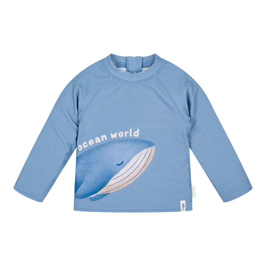 Camisola de banho de manga comprida Ocean Blue - Little Dutch