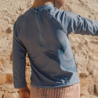 Camisola de banho de manga comprida Ocean Blue - Little Dutch