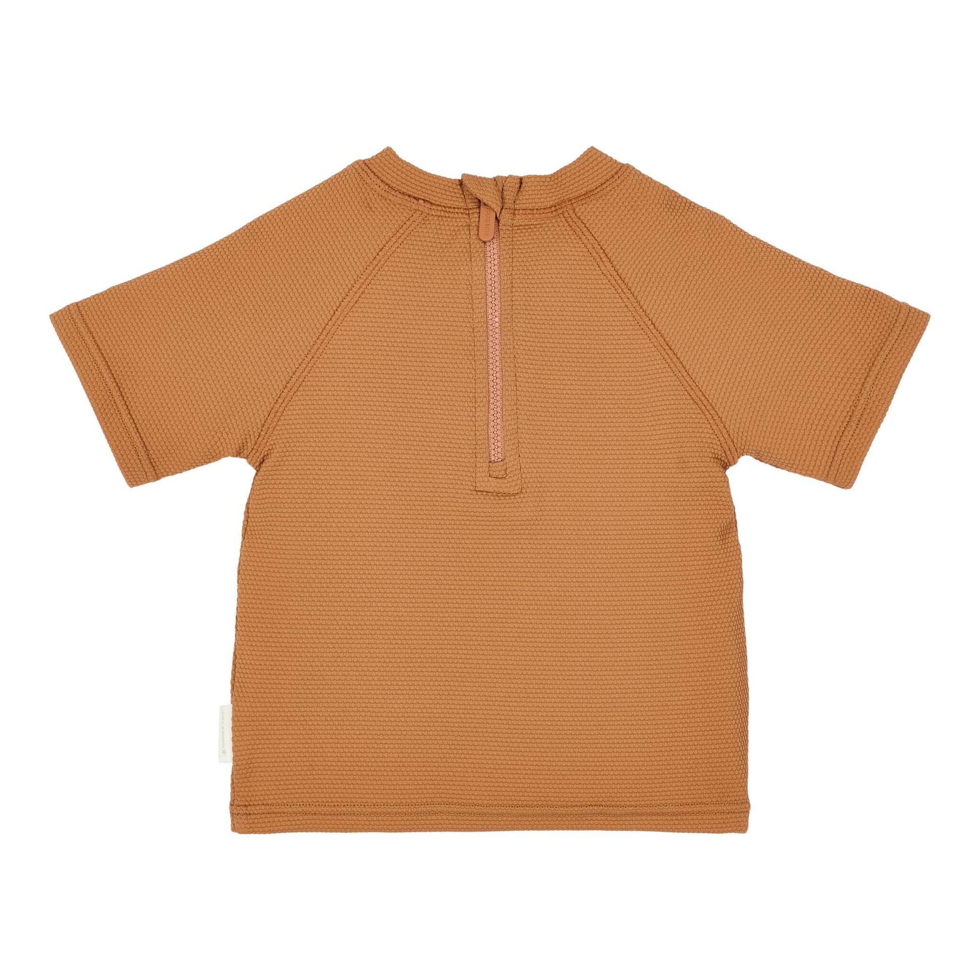 Camisola de banho de manga curta Sunny Brown - Little Dutch