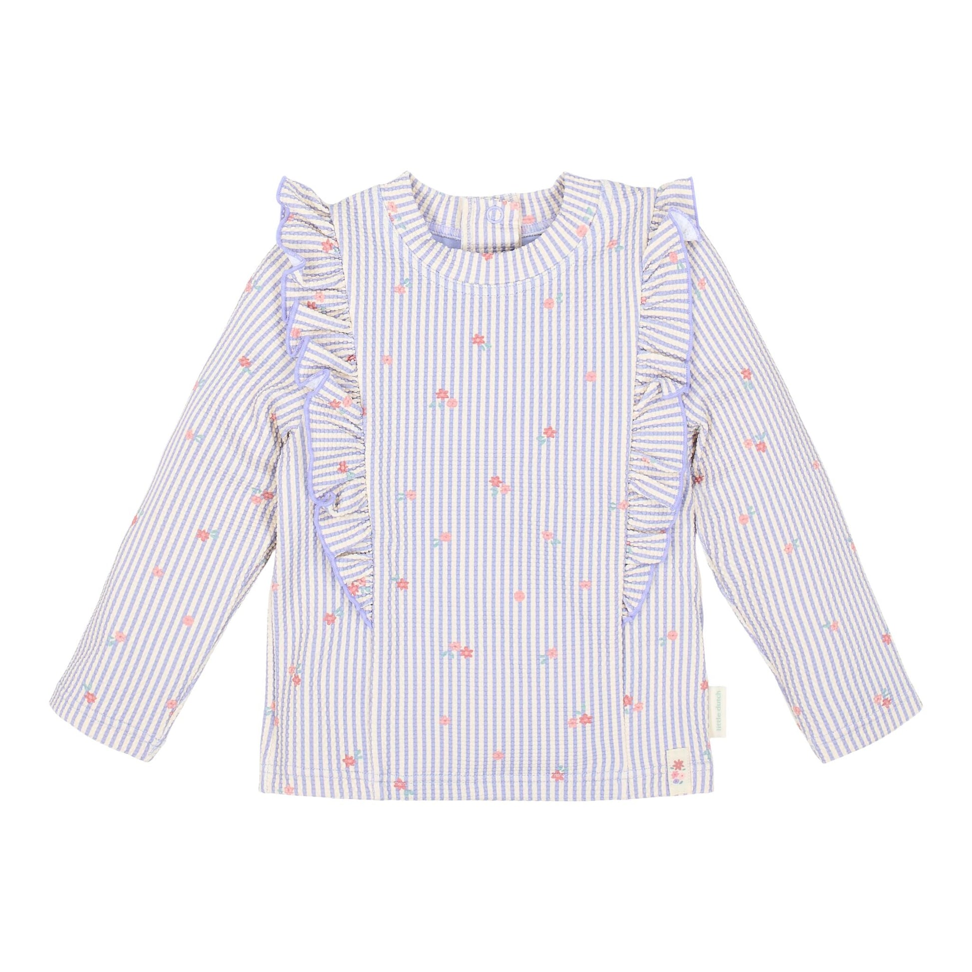 Freeplay Camisola de banho de manga comprida Dreamy Stripes 74/80