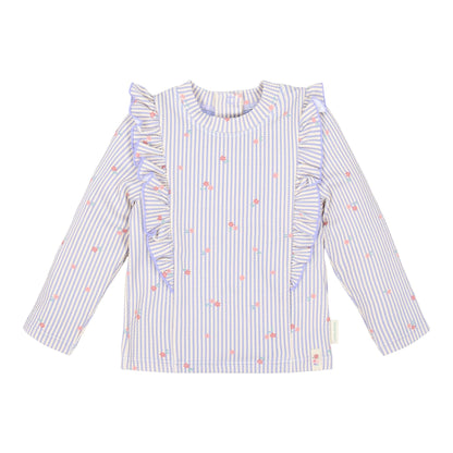 Freeplay Camisola de banho de manga comprida Dreamy Stripes 74/80