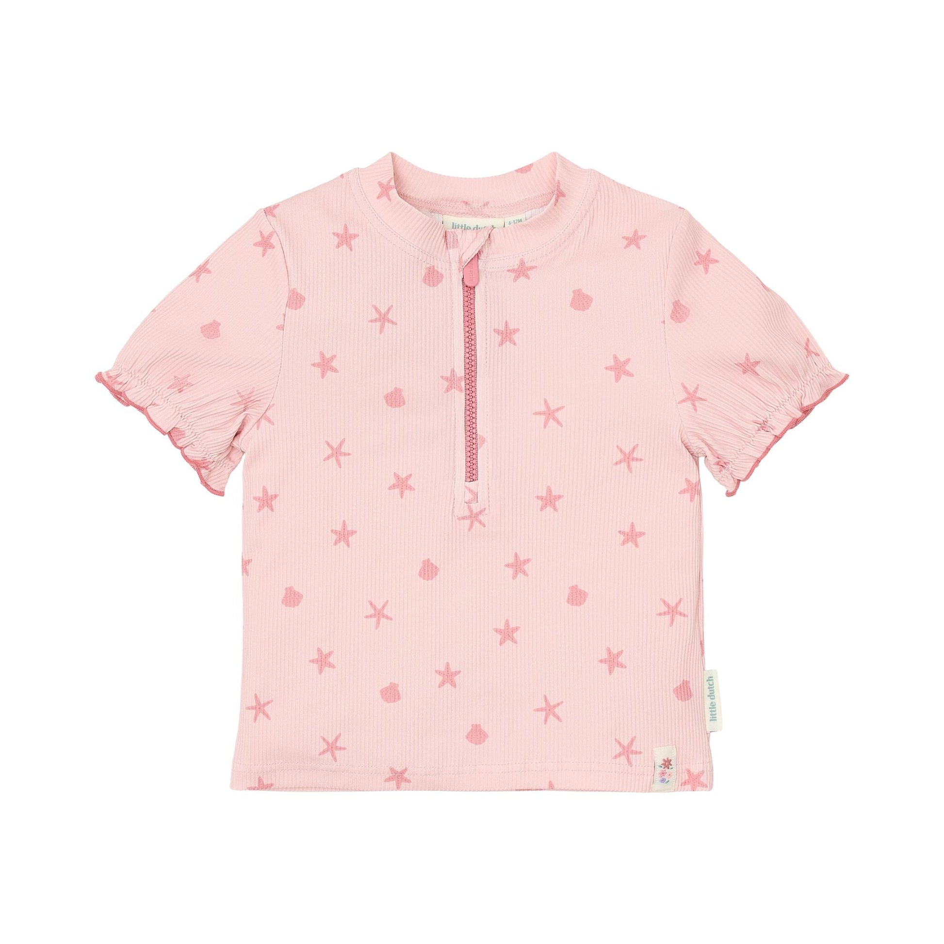 Freeplay Camisola de banho de manga curta Dreamy Seashells 62/68