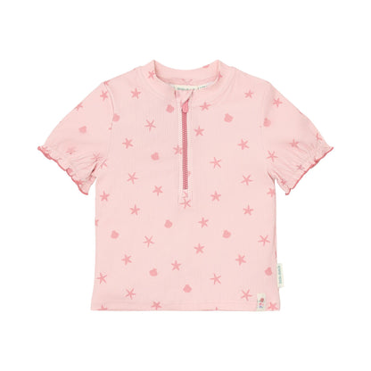 Freeplay Camisola de banho de manga curta Dreamy Seashells 62/68