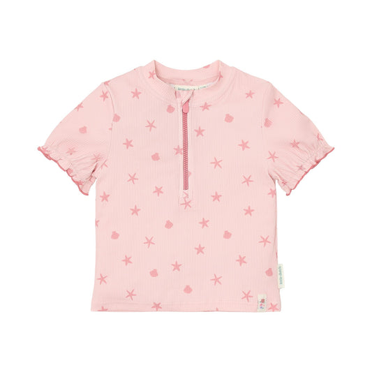 Freeplay Camisola de banho de manga curta Dreamy Seashells 62/68