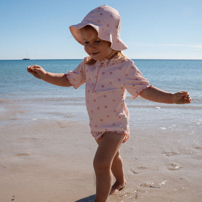 Freeplay Camisola de banho de manga curta Dreamy Seashells 86/92