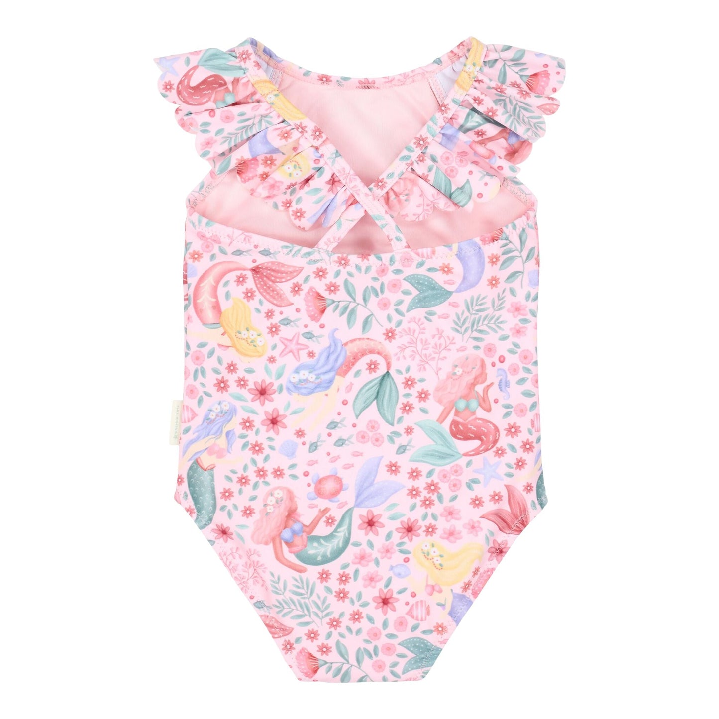 Fato de Banho com Folhos Dreamy Mermaid - Little Dutch