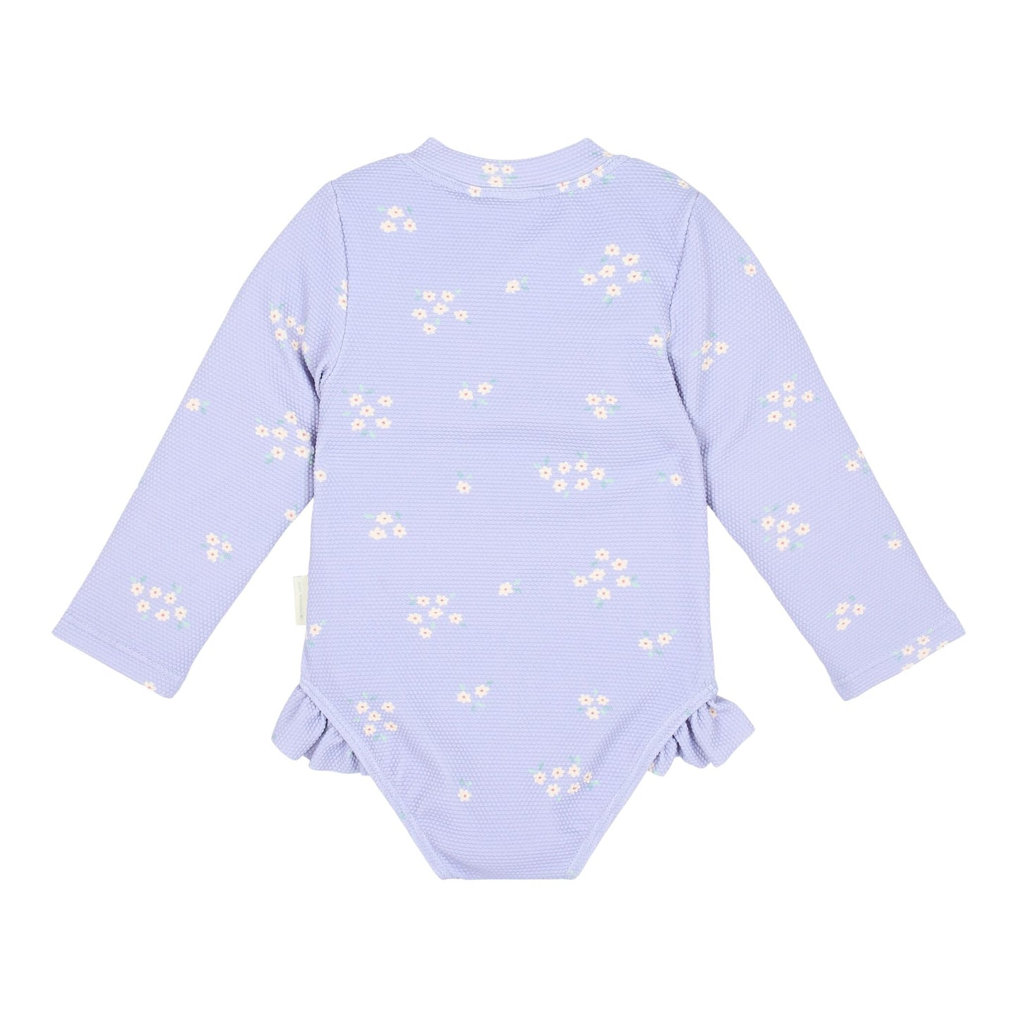 Freeplay Fato de banho de manga comprida com folhos Dreamy Lavender 86/92