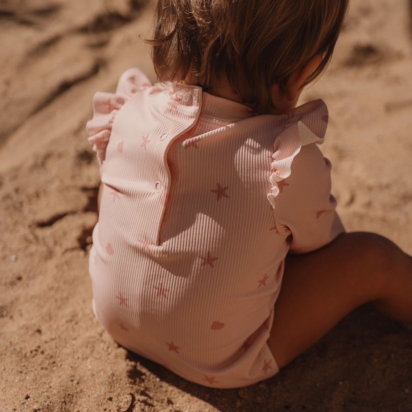 Fato de banho de manga comprida Dreamy Seashells - Little Dutch
