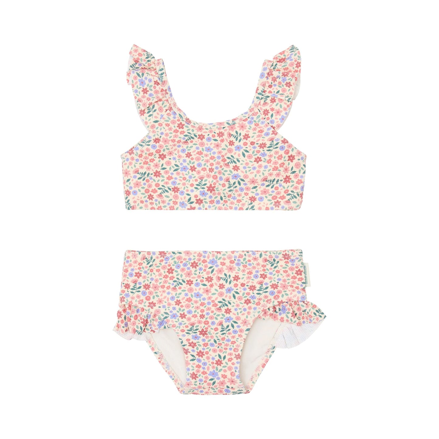 Biquíni com folhos Dreamy Flowerfield - Little Dutch